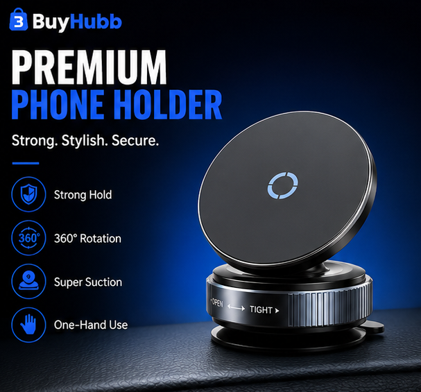 Strong Grip Dashboard Phone Mount